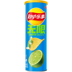 乐事 无限 薯片 青柠味 104g