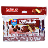 达利园 派 涂饰蛋类芯饼 巧克力味 600g