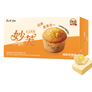 康师傅 妙芙 欧式蛋糕 奶油味 288g