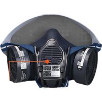 重松日本重松防尘口罩防毒面具TW08S焊工电焊打磨防工业粉尘面罩 TW08S+2个TOV/AG滤盒 防酸性气体理松主 M