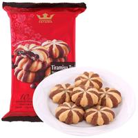 TATAWA 夹心曲奇饼干 提拉米苏奶油巧克力味 120g