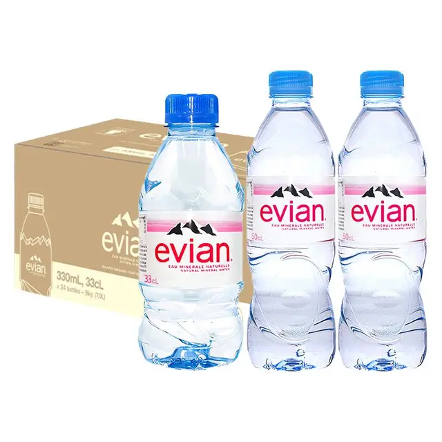 evian 依云 天然矿泉水