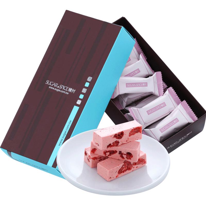 SUGAR & SPICE 糖村 草莓牛轧糖 210g