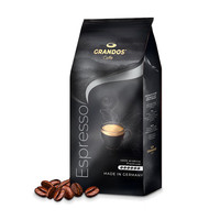 格兰特（GRANDOS）德国意式特浓咖啡豆中深烘焙无蔗糖添加浓缩手冲 意式特浓咖啡豆1kg