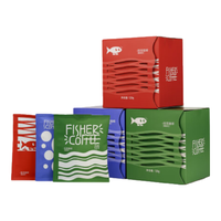 啡舍（FISHER COFFEE）15风味挂耳咖啡包 组合挂耳式精品咖啡粉20/30片 超！ALL IN装/15风味/30片