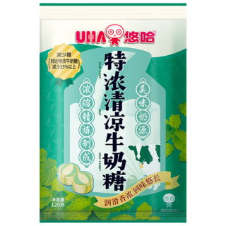 悠哈 特浓清凉牛奶糖 120g