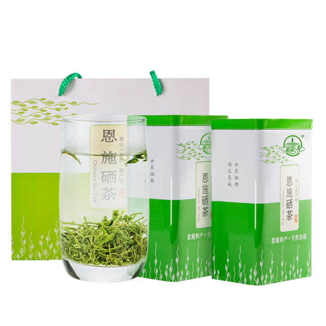 蓝焙 恩施富硒茶炒青 罐装口粮茶 2罐（400克）