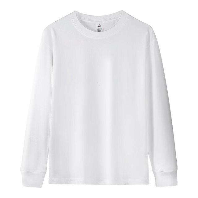 凡客诚品 限时1小时！男士纯棉长袖T恤 白色 2XL