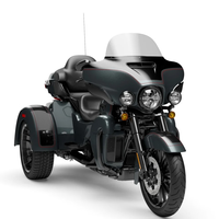 HARLEY-DAVIDSON 哈雷戴维森 Tri Glide Ultra 至尊滑翔 25款 暗黑饰面 玄铁银 正三轮 114