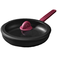 卡罗特平底锅不粘锅家用牛排煎锅煎小蛋饼锅钛锅电磁炉燃气灶 24cm