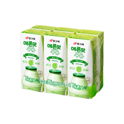 宾格瑞 韩国哈密瓜牛奶风味乳饮料200ml