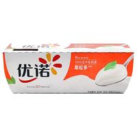 Yolplait 优诺 果层多 风味酸乳 原味 100g*3盒