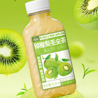 轻空猕猴梨毛尖茶盒马同款果汁饮料410ml瓶装果味饮料 猕猴梨毛尖茶410ml*18
