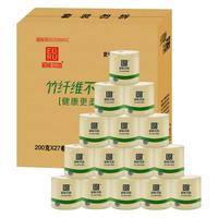 韶能本色 HY-5428 竹纤维卫生纸 4层200g 27卷