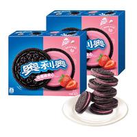 奥利奥 夹心饼干 草莓味