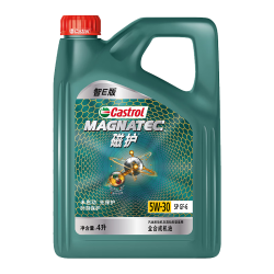 嘉实多 磁护智E版 全合成机油 汽机油润滑油 5W-30 SP级 4L 汽车保养