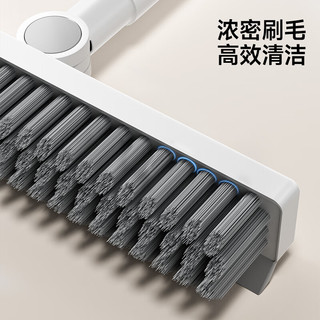 五月花地板刷长柄硬毛刷卫生间厕所浴室清洁刷子 V型缝隙刷开荒保洁工具 【缝隙刷】V型硬毛长杆
