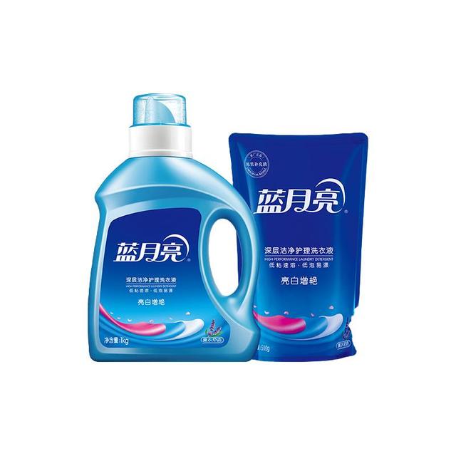 蓝月亮 亮白增艳洗衣液 3kg（补充装）