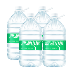 鼎湖山泉 饮用天然水5L*4桶大桶装家庭健康纯净饮用水商用热门整箱桶装水