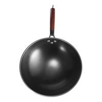 龙之艺 精品炒菜锅 传统锻打不粘锅铁锅