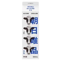 朝日唯品 牛乳950ml  新鲜牛奶低温鲜奶 自有牧场营养鲜牛奶 plus 首购-3无省卡无红包