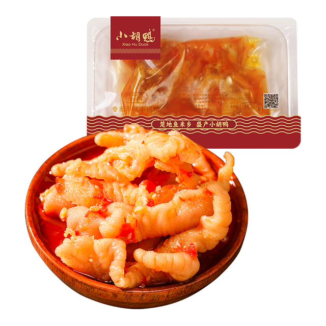 小胡鸭 蒜香味无骨鸡爪 200g（任选5件）