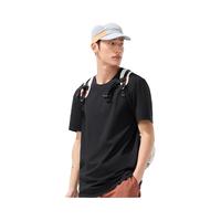 蕉下(beneunder)短袖T恤男棉感宽松休闲GP998 漫暮黑 L