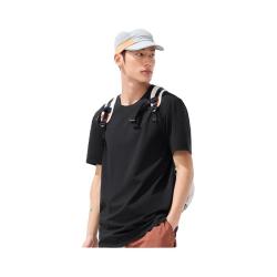 蕉下 短袖T恤男棉感宽松休闲GP998 漫暮黑 XL