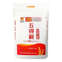 五得利六星超精小麦粉5千克包子饺子馒头面粉早餐
