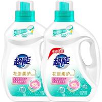 超能 花漾柔护洗衣液12斤