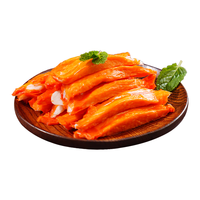 美加佳 松叶蟹味柳1kg（200g*5袋）即食蟹柳 鱼糜含量60%