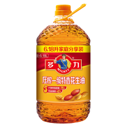 多力 特香花生油6.18L食用油 物理压榨