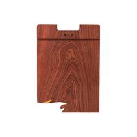 张小泉 乌檀木砧板 整木菜板案板 加厚切菜板实木家用擀面菜墩 1-2人用（34*24*2.5cm）