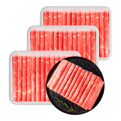 大牧汗 国产原切牛肉卷 500g*3