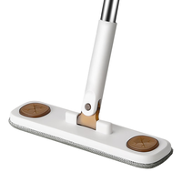 美丽雅洗脸巾夹布小拖把迷你懒人免手洗一次性家用墙面桌面平板拖地墩布 洗脸巾拖把-洗脸巾二次利用