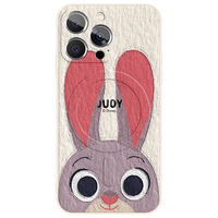 迪士尼（Disney）疯狂动物城苹果磁吸手机壳油画卡通尼克朱迪magsafe无线充电适用可爱男女款防摔保护套 【磁吸古董白】朱迪-378541 iPhone12Mini