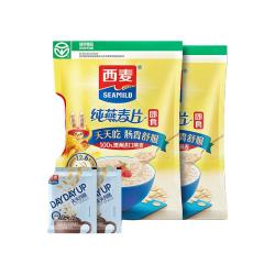 西麦 麦片燕麦代餐营养早餐食品杂粮主食冲饮谷物速食高膳食纤维 2120g[含赠]