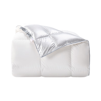 网易严选 95%白鹅绒被子中国大鹅羽绒被芯抗菌静音0压感鹅腹大朵绒 四季被 200 230cm