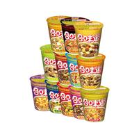 日清食品 NISSIN日清合味道杯面12杯泡面桶装多口味混合装方便面整箱免煮速食食品(6口味各2桶)
