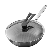 移动端、京东百亿补贴：京东京造 304不锈钢炒锅 30cm