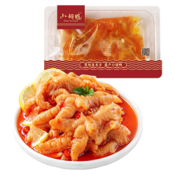 小胡鸭 柠檬酸辣味无骨鸡爪鸭掌等 多口 柠檬去骨鸡爪200g