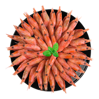 禧美海产 加拿大熟冻北极甜虾1斤/袋 65-85只 (MSC认证)