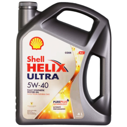 壳牌 Helix Ultra系列 超凡灰喜力 5W-40 SP级 全合成机油 4L 新加坡版