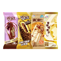 伊利巧脆棒75g*4+芋泥糯兹兹70g*4+满口果仁70g*10+苦咖啡搭子62g*10 共28支（1900g）