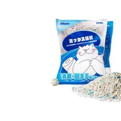 妮可露 混合猫砂豆腐砂膨润土猫砂微尘可冲厕 混合猫砂2.4kg*8包