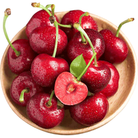 果园汇 山东大樱桃 国产车厘子水果净重4斤 单果20-24mm 大樱桃