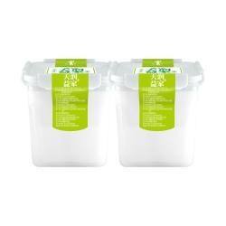 天润 益家全脂风味发酵乳方桶装酸奶1kg*2桶