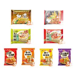 白象 方便面 8口味组合24袋整箱