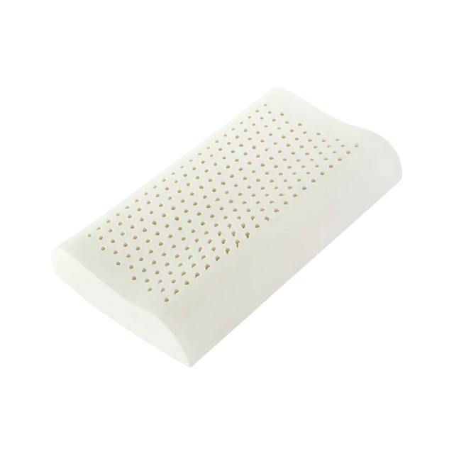 Latex Systems泰国乳胶枕头芯 94%含量 婚庆睡眠颈椎透气枕 礼盒装 【烫金红礼盒】高低透气枕