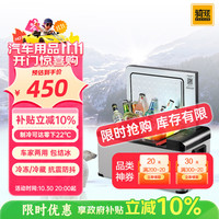 骑炫 Q18车载冰箱车家两用宿舍迷你小冰箱冷冻冷藏12V 24V轿车货车18升